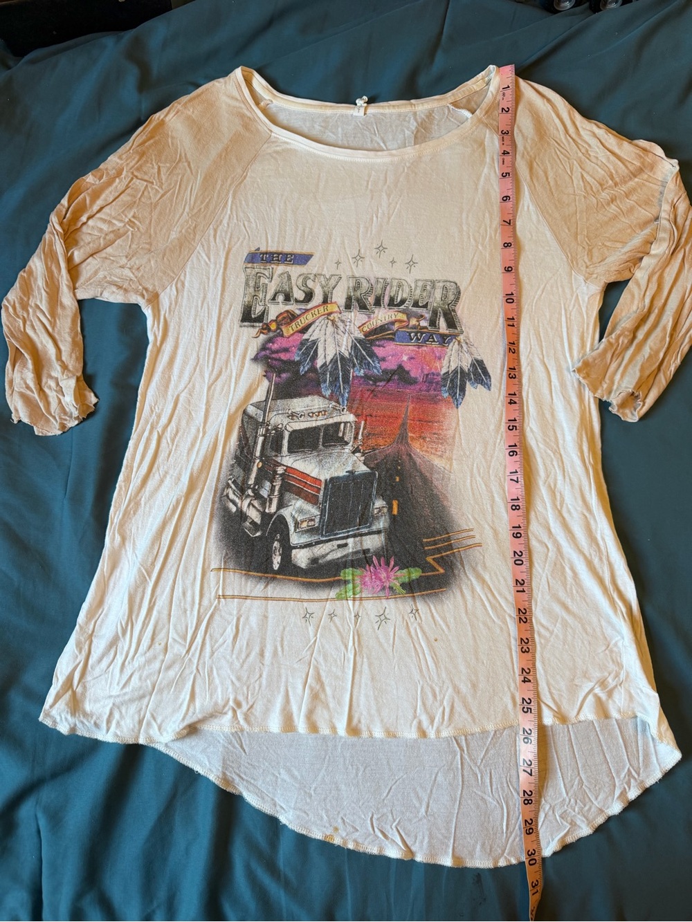 Spell Easy Rider Raglan - Picture 5 of 16